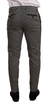 Dolce & Gabbana Dark Gray Check 3 Piece Set MARTINI Suit