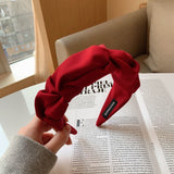Wide Edge Cloth Hair Band for Women - Retro Style Accessory