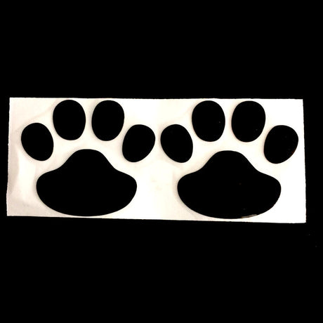 3D PVC Footprint Car Decal and Scratch Sticker
