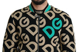 Dolce & Gabbana Multicolor DGMILLENNIALS Logo Print Jacket