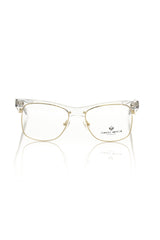Frankie Morello Gold Metallic Fiber Men Frame