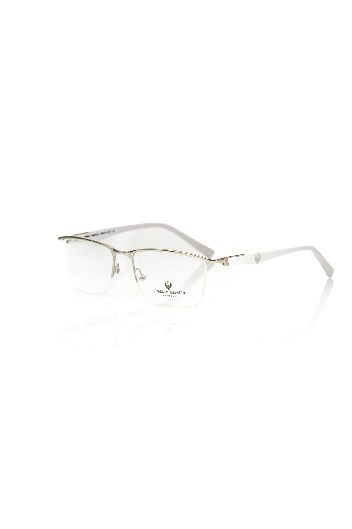 Frankie Morello Silver Metallic Men Frame