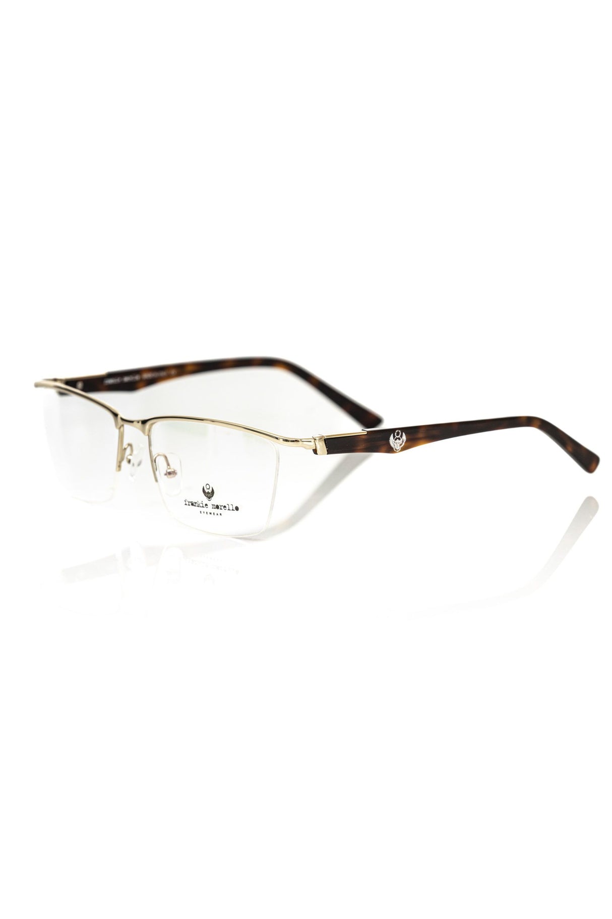 Frankie Morello Gold Metallic Mens Frame