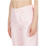 Don The Fuller Pink Cotton Women Jeans