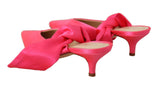 GIA COUTURE Chic Pink Kitten Heels for Elegant Evenings