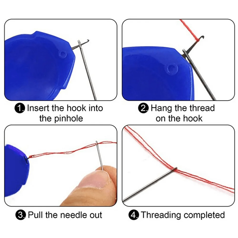 10-Piece Sewing Needle Threaders for Seniors