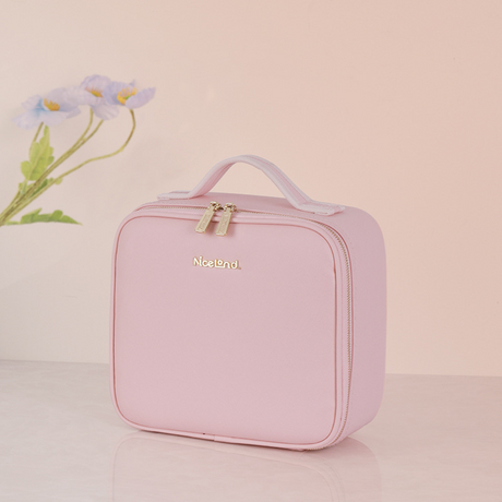 Cosmetic Storage Bag with Mirror