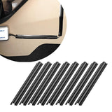 Gasedin 8 PCS Car Concealed Wire Sleeve PVC Automotive Split Sleeving Wire Cord Organizer Self-Adhesive Tubing Cable Hidden Protector Universal Interior Car Accessories
