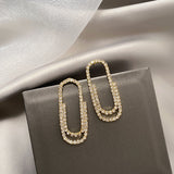 Korean S925 Silver Stud Earrings - Stylish & Versatile