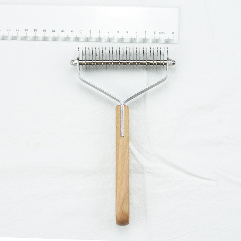 Stainless Steel Pet Grooming Brush for Large Dogs