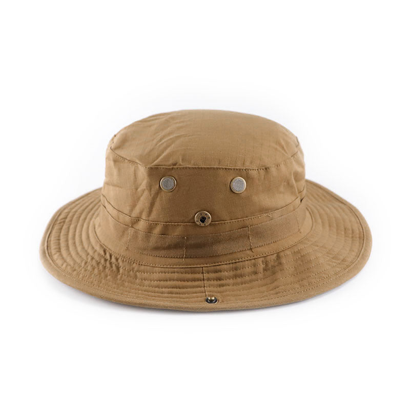 Camouflage Outdoor Round Brim Hat for Hiking