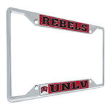 Desert Cactus University of Nevada Las Vegas Car Accessories Metal License Plate Frame Cover Protector and Mount Placa for Front or Rear of Car (Mascot)