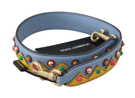 Dolce & Gabbana Multicolor Leather Shoulder Strap Accessory