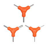 GzvvSvzoi Bicycle Hex Wrench Tool 3-Way Y Allen Bike Torque Spanner Internal Hex Cycling Repair Tool (Size 2.5 3 4 5 6 8 MM)