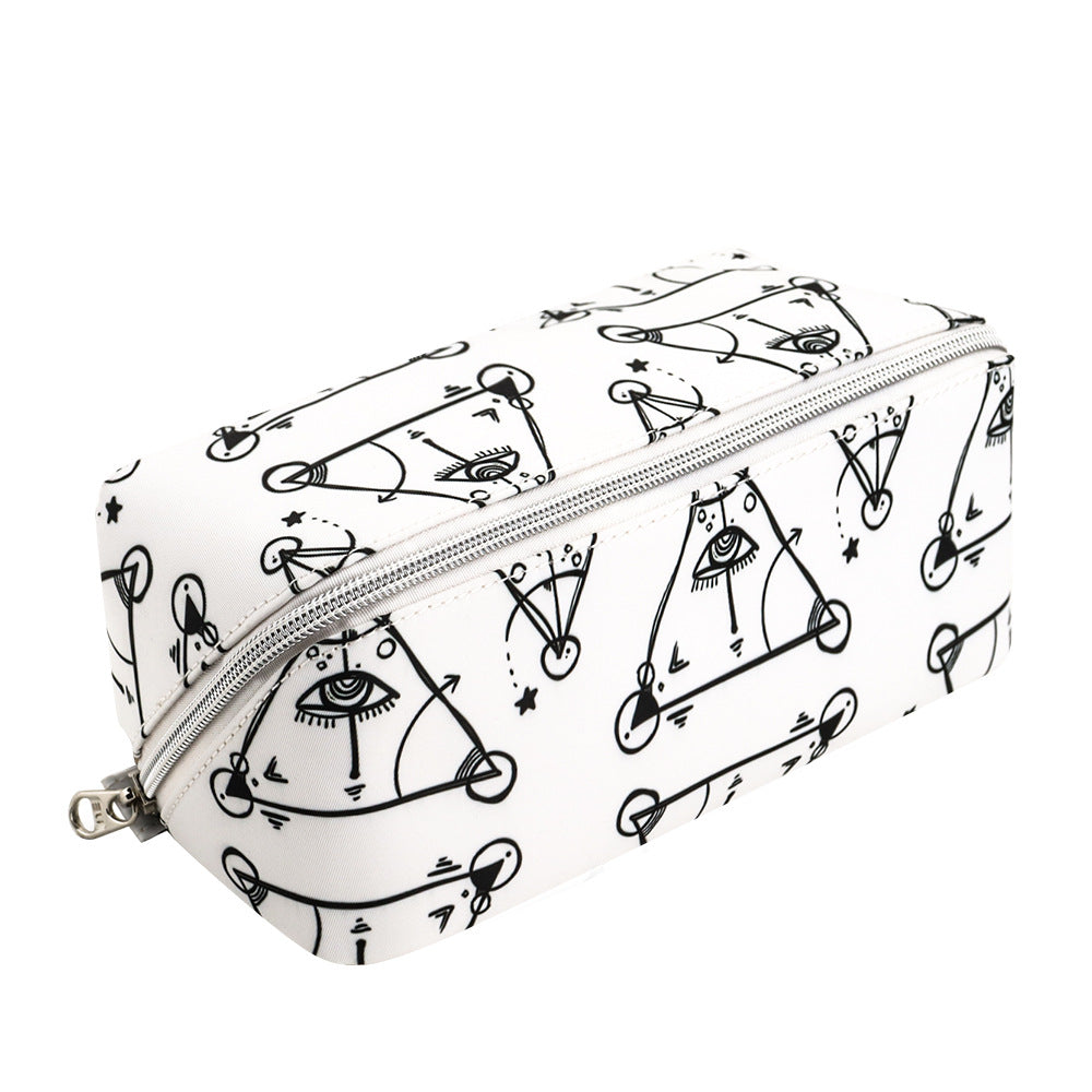 Cute Dog Print Waterproof Makeup Travel Bag