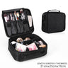 Large Makeup Case with Dividers for Beauty Professionals