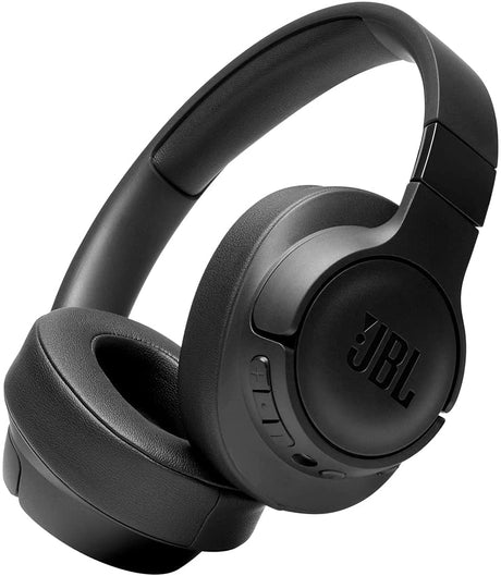 JBL Tune 760NC Over-Ear Headphones - Lightweight Headphones Wireless Bluetooth Foldable with Active Noise Cancellation - Eco Packaging - Black