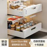 Pull-Out Storage Rack for Kitchen Drawer Organizer