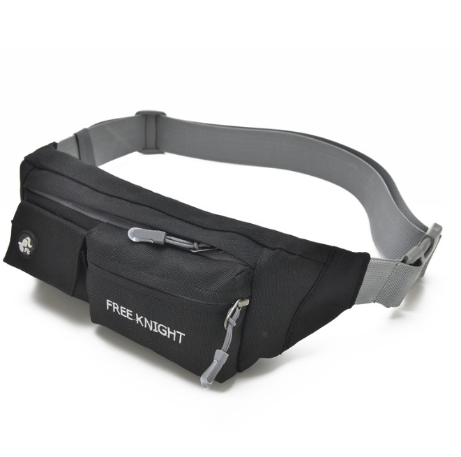 Waterproof Nylon Sports Waist Bag for Running and Hiking