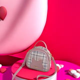 Pink Girly Heart Series Fashion Makeup Messenger Bag