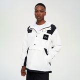 Men's Color Block Outdoor Hooded Jacket for Hiking