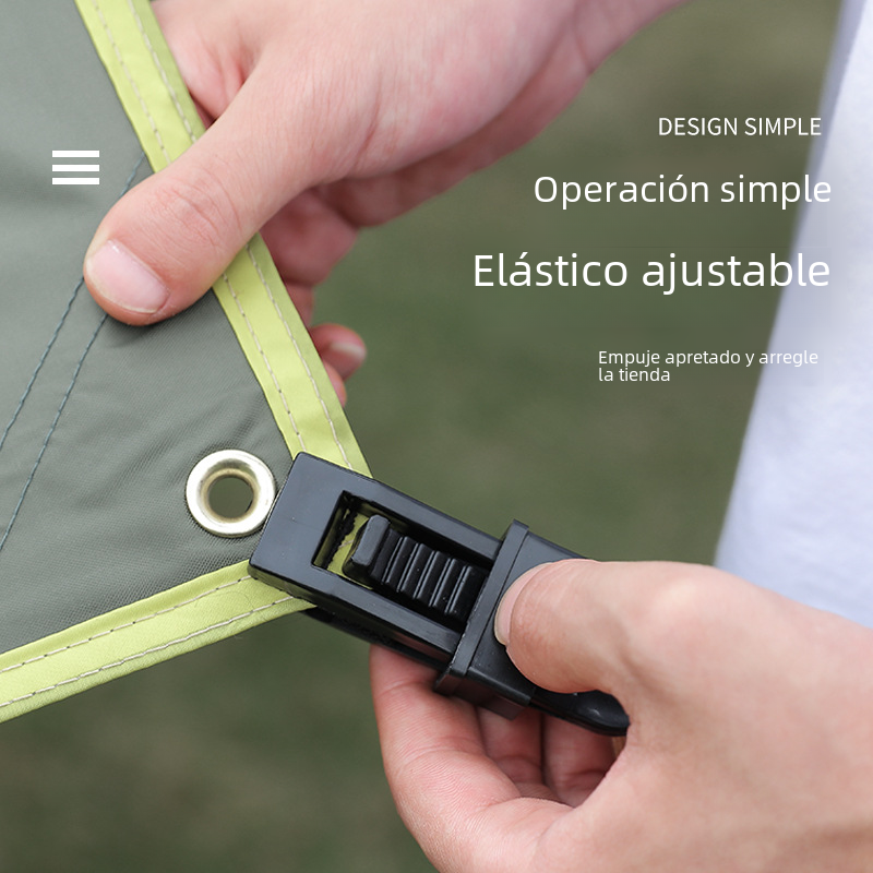 Tent Anchor Clips for Outdoor Camping and Wind Resistance