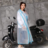 Electric Bicycle Poncho for Hiking and Rainstorms