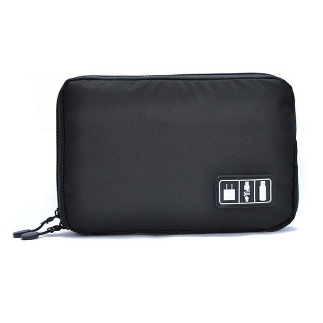 USB Cable Organizer Travel Bag for Digital Accessories