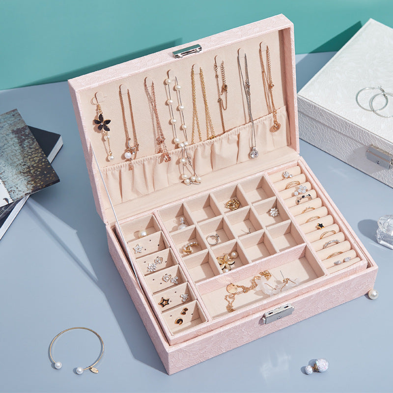 New Double-Layer Jewelry Organizer for Accessories