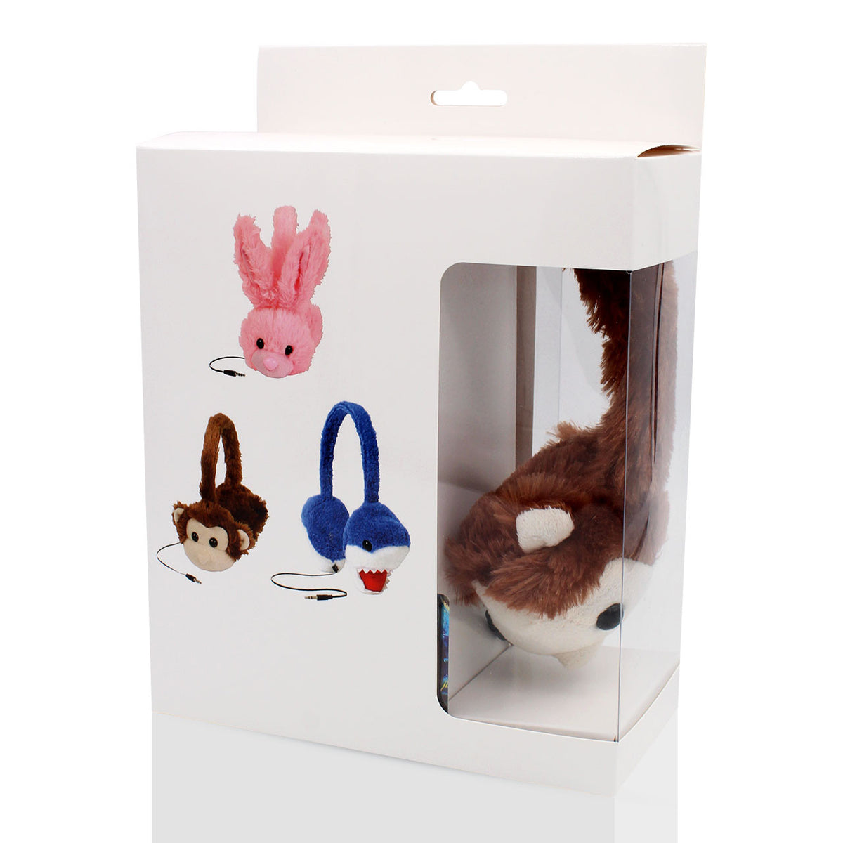 Children's Plush Cartoon Animal Headphones