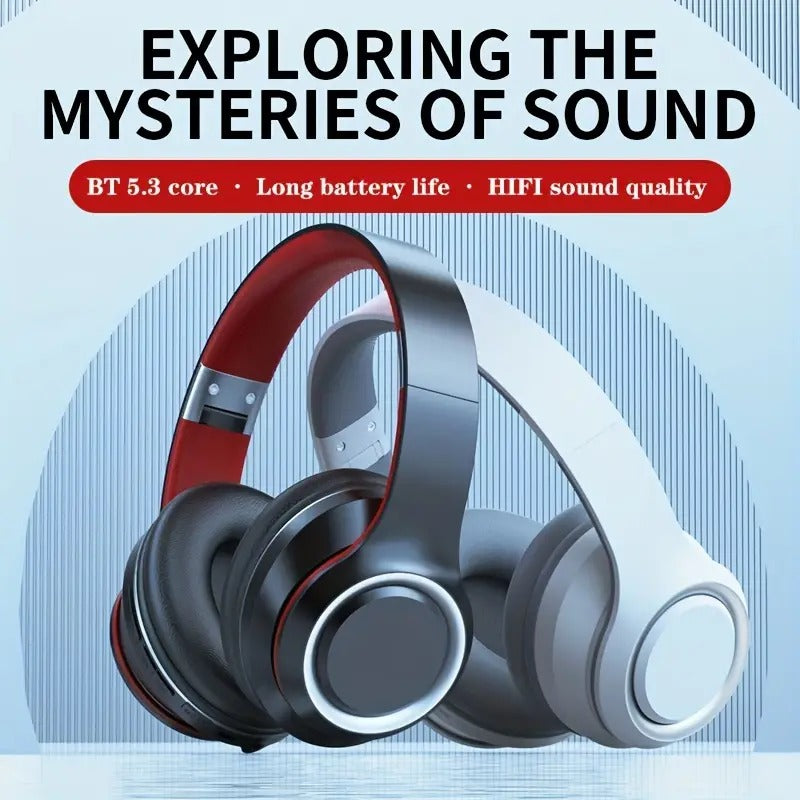 Wireless Bluetooth Headphones with Creative Bass Effect