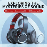 Wireless Bluetooth Headphones with Creative Bass Effect