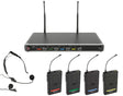 Chord NU4-N Quad UHF System-Neck/Lapel 171.844UK