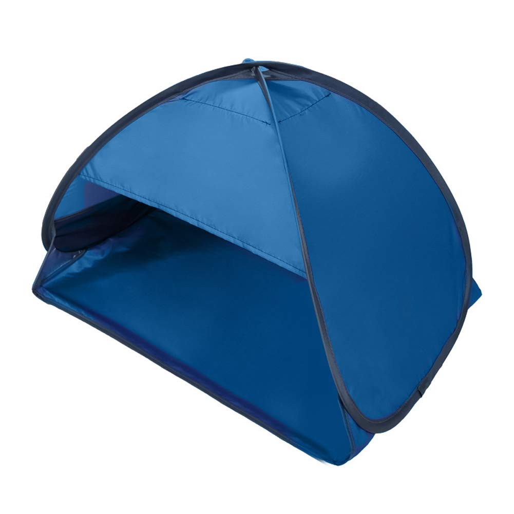 Beach Sun ShelterInstant Sun Protection Canopy with ZipperedBeach Lounge Chair BoatAnti-UV Mini Automatic Shade Tent Canopy for Outdoor Picnic Beach Camping