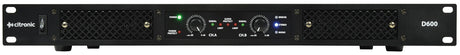 Citronic Amplifier D600 2x300W RMS/4ohm 172.106UK