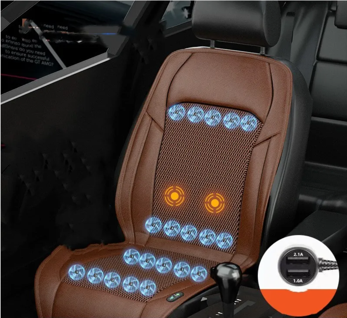 Ventilated Car Seat Cushion with Fan