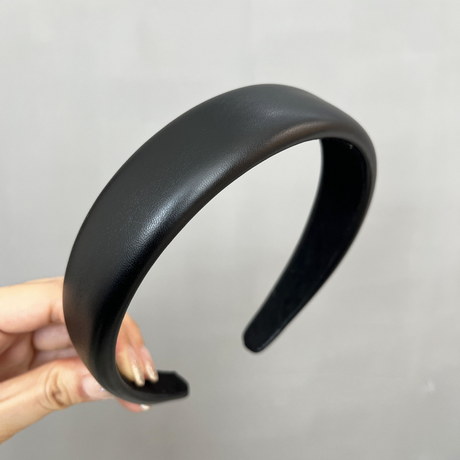 Leather & Sponge Hair Bands