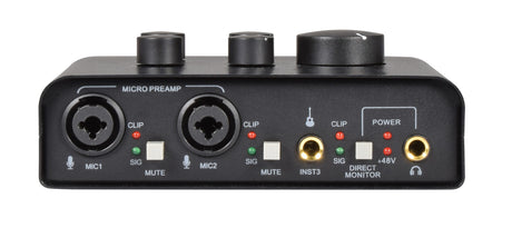 Citronic USB Audio Interface 2 Mics+1 Instrum 173.650UK