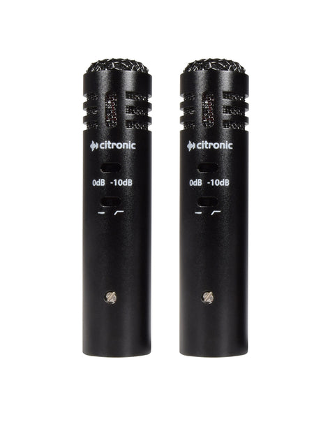 Citronic Microphone Wired EC20 Condenser Mic Stereo (Pair) 173.847UK