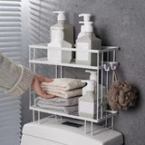 Toilet Storage Organizer with Toilet Paper Holder (1 Piece)