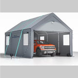 10x16 Heavy Duty Carport Canopy - Oversized Portable Car Tent Garage