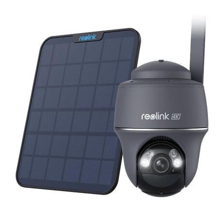Reolink BP4G Outdoor Battery Camera 4K 4G (LTE) PTZ GO PT Ultra (G440) (Grey) Bundle