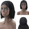 Braid Short Hair Center Split Turban Headband