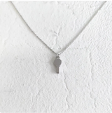 Simple Key Lock Clavicle Necklace