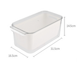 Japanese Refrigerator Storage Box for Fruits & Vegetables