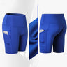 High-Waisted Yoga Fitness Shorts
