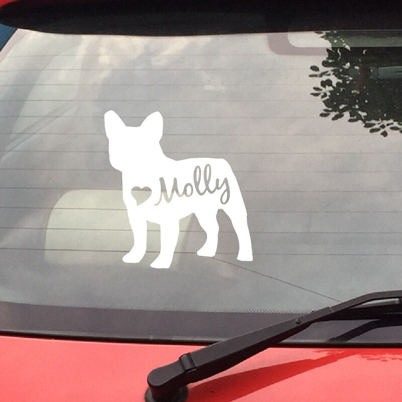 Cute Dog Wall Stickers for Car Windows