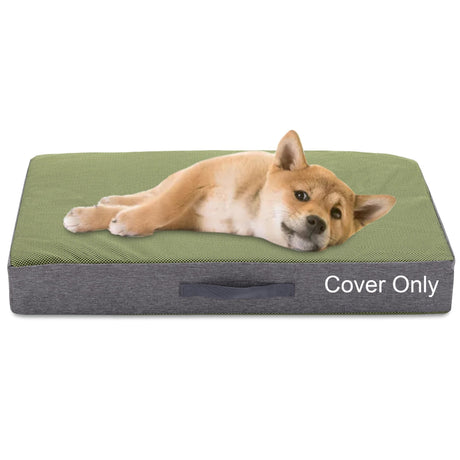LEAFOREST Waterproof Dog Bed Cover Washable Heavy Duty Durable Oxford Universal Pet Dog Bed Replacement Protector Cover