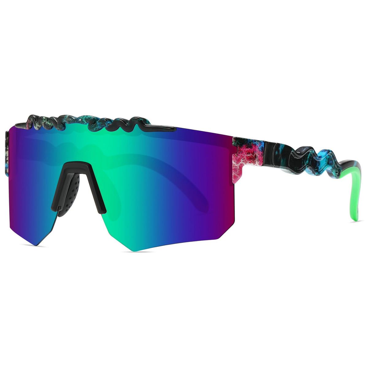 isoulblink Two Sizes Polarized Sunglasses Cycling UV400 For Adults Youth Boys Girls Kids Men Women Outdoor Baseball Glasses - RY30