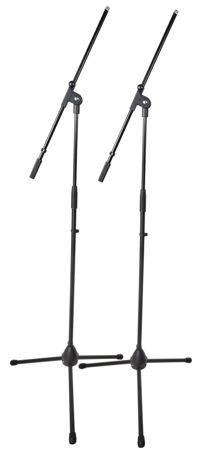Chord Microphone Stand w/Adjust Boom Arm (Set of 2 + Carry Case) 181.061UK